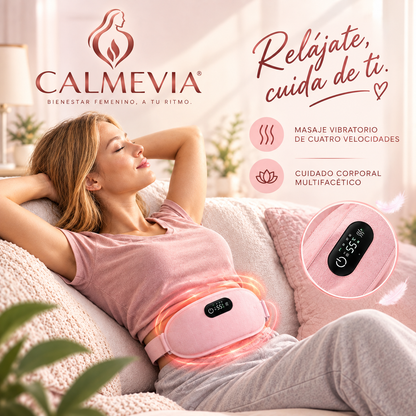Cinturón Térmico Menstrual Calmevia — Calor y Masaje para el Dolor de Regla