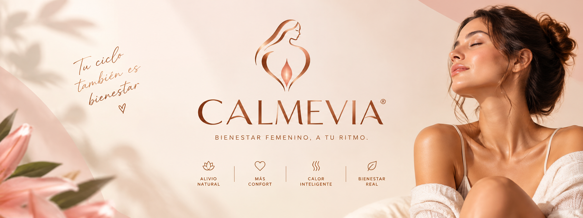 Mujer relajada — Calmevia, tu ciclo también es bienestar